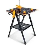 Workbench &amp; Sawhorse, 1000Lbs Capacity Heavy Duty Folding Work Table