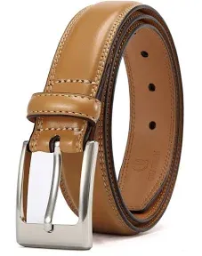 CHAOREN Mens Dress Belt - Genuine Leather Belt for Men 1 1/8&#034; Formal - Perfect C