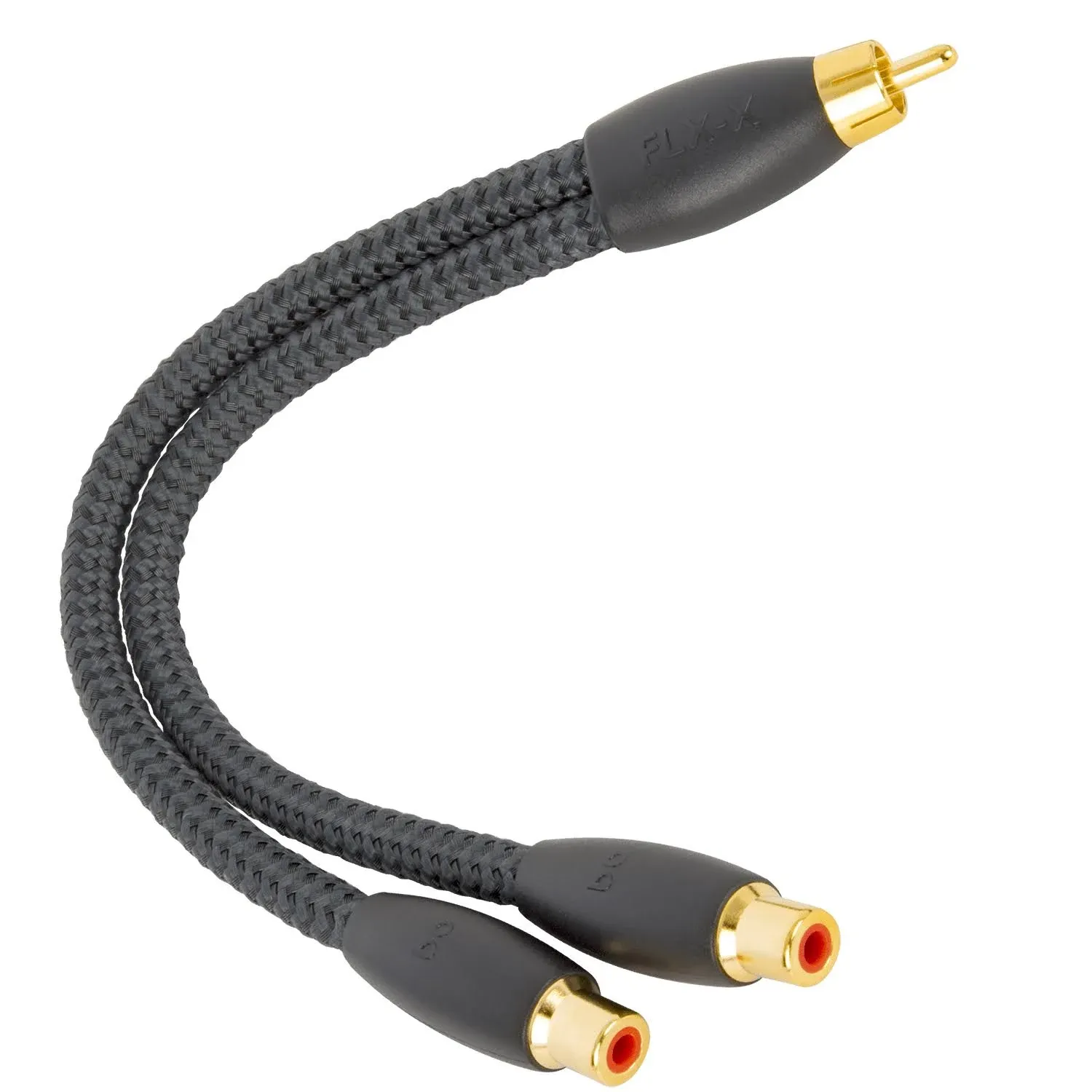 Audioquest: FLX-X RCA Splitters - RCA Male to 2 Female