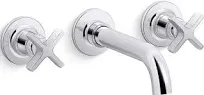 Kohler Castia Wall-Mount Bathroom Sink Faucet Trim