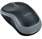 Wireless Mouse - Logitech M185 Wireless Mouse,Black Red