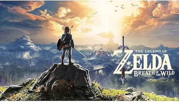 Nintendo Legend of Zelda Breath of The Wild