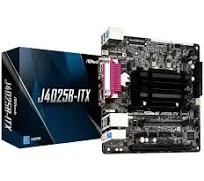 ASRock J4025B-ITX Intel(R) Dual-Core Processor J4025 (up to 2.9 GHz) Motherboard