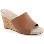 Aerosoles Pierce Wedge Sandal | Women's | Tan | Size 6 | Sandals