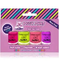 Piggy Paint Neon 4 Polish Box Set