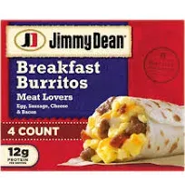 Jimmy Dean Breakfast Burritos Sausage 17 oz