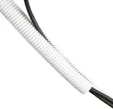 👉 D-Line White 43in Length Cable Sleeve, Flexible Wire Protector Tubing-NEW 👈