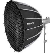 NEEWER 120cm Parabolic Softbox Quick Setup Quick Folding mit Diffusoren