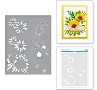 Spellbinders Layered Sunflower Stencil