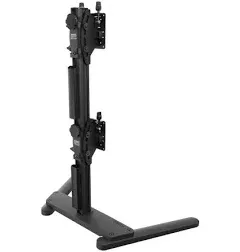 Atdec Freestanding Heavy Duty Dual Vertical Monitor Mount