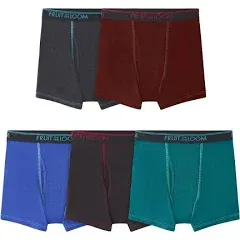 Fruit of the Loom Boys' True Comfort 360 Stretch Boxer Briefs