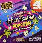 Hawaiian Hurricane Microwave Popcorn 4 Pack