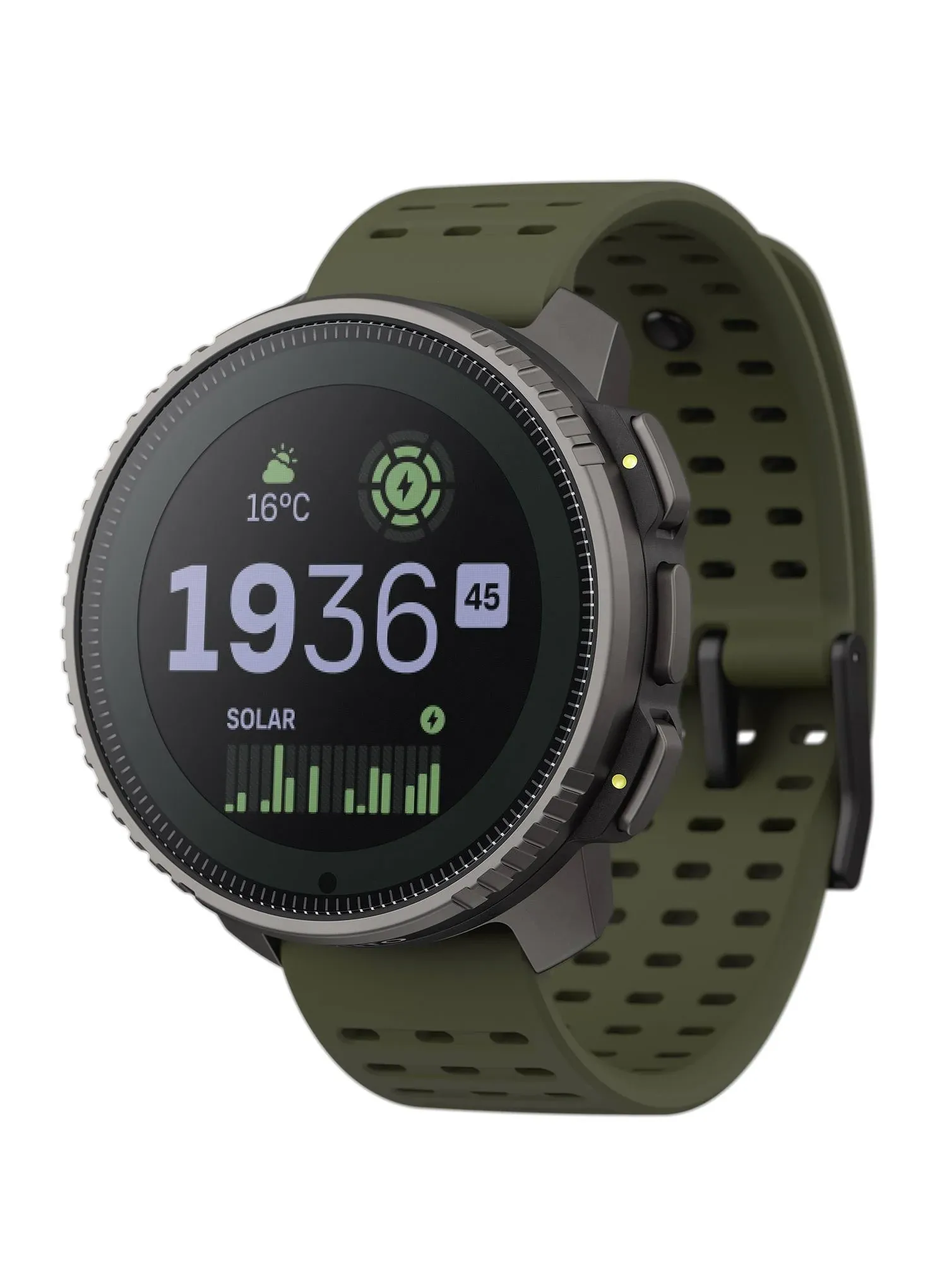 Suunto Vertical Titanium Solar Watch, Forest