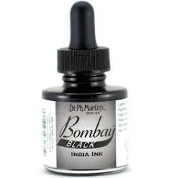 Dr. Ph. Martin's Bombay India Ink - 1 oz, Black