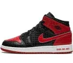 Air Jordan 1 Mid Bred Text GS