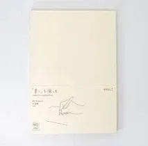 Midori MD Notebook - A5 - Blank - MD Paper Stitched Binding Made In Japan