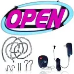 GLI Led Open Sign for Business – Stand Out with 64 Super-Bright Color Combos ...