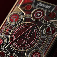 Marvel Avengers: Red Edition Playing Cards by theory11