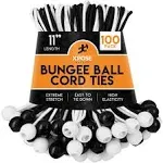 Xpose Safety 11 inch Assorted Ball Bungees (Pack of 100)