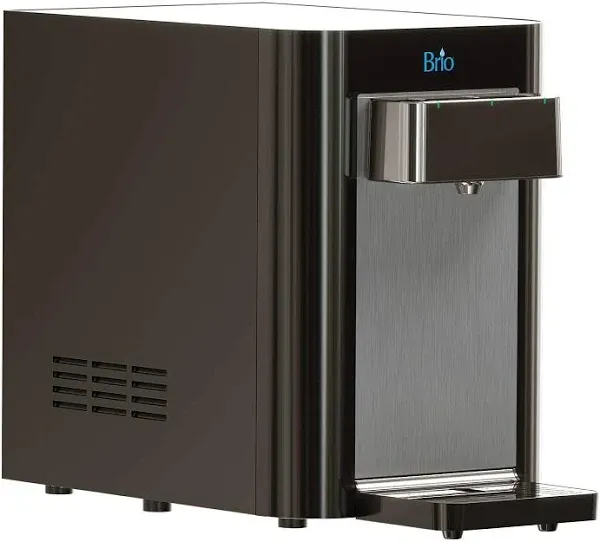 Brio 600 Series 2 Stage Countertop Hot, Room and Cold Water Digital Cooler Dispenser,  Height 16.2"