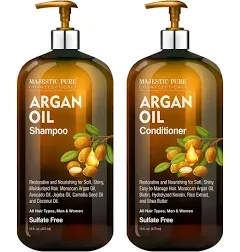 Majestic Pure Argan Oil Shampoo and Conditioner