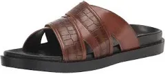 Stacy Adams Men's Mondo Cross Strap Slide Sandal