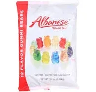 12 Flavor Gummi Bears Albanese