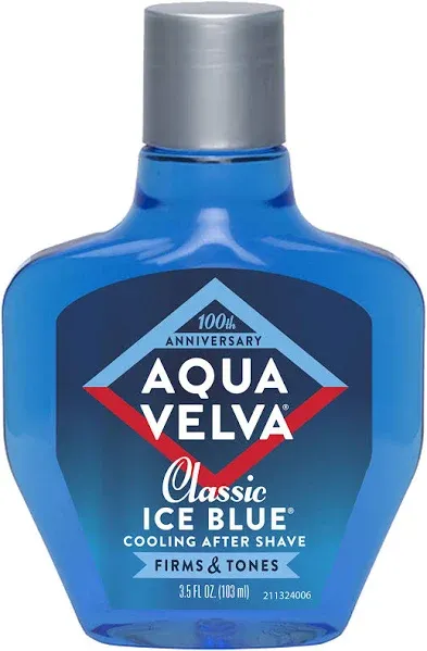 Aqua Velva After Shave Ice Blue Cooling Classic