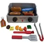 Melissa And Doug Rotisserie And Grill Wooden Barbecue Play Food Set 24 Pieces