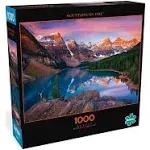 - Mountains On Fire - 1000 Piece Jigsaw Puzzle Multicolor, 26.75&#034;L X 19.75&#034;W