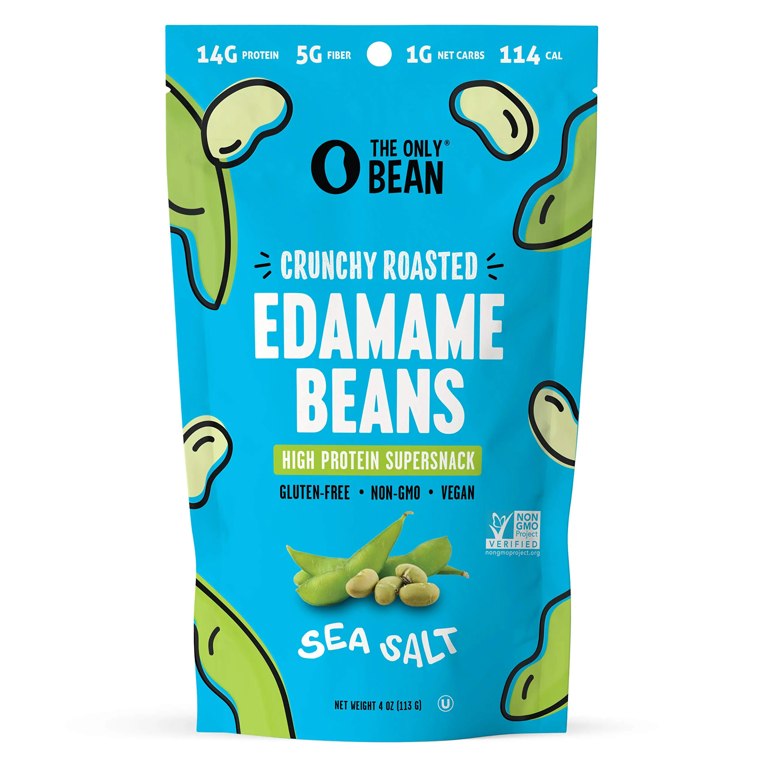 The Only Bean Crunchy Roasted E Damame Beans