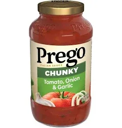 Prego Chunky Tomato, Onion Garlic Sauce