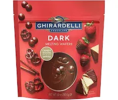 Ghirardelli Dark Chocolate Flavored Melting Wafers (10 oz)