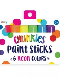 Ooly Chunkies Neon Paint Sticks