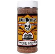 John Henry's Summer Peach Rub - 10.5 oz.