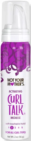 Not Your Mother's Curl Talk Activating Mousse