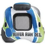 Intex River Run XL Sports Lounge Inflatable Floating Tubing Water Raft 