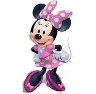 Party City Minnie Mouse Life-Size Cardboard Cutout