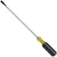 Klein Tools 602-12 Keystone Screwdriver with 3/8" Tip and 12" Round Shank