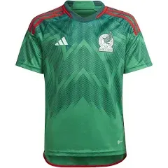 Adidas Mexico Home Jersey 22 Youth