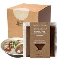 Kitchen Kurume Miso Ramen Soup Concentrate - Pack of 10, Made in USA, 100% Natural Ingredients