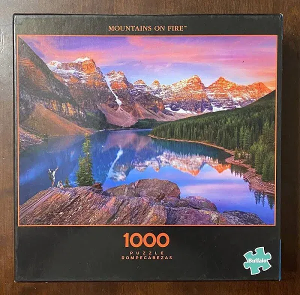 Buffalo 1000 piece jigsaw puzzle “Mountains on Fire