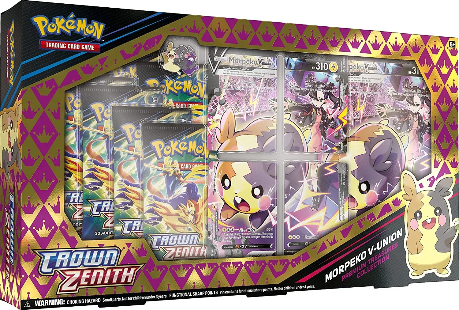 Pokémon TCG: Crown Zenith: Morpeko V-Union Premium Collection