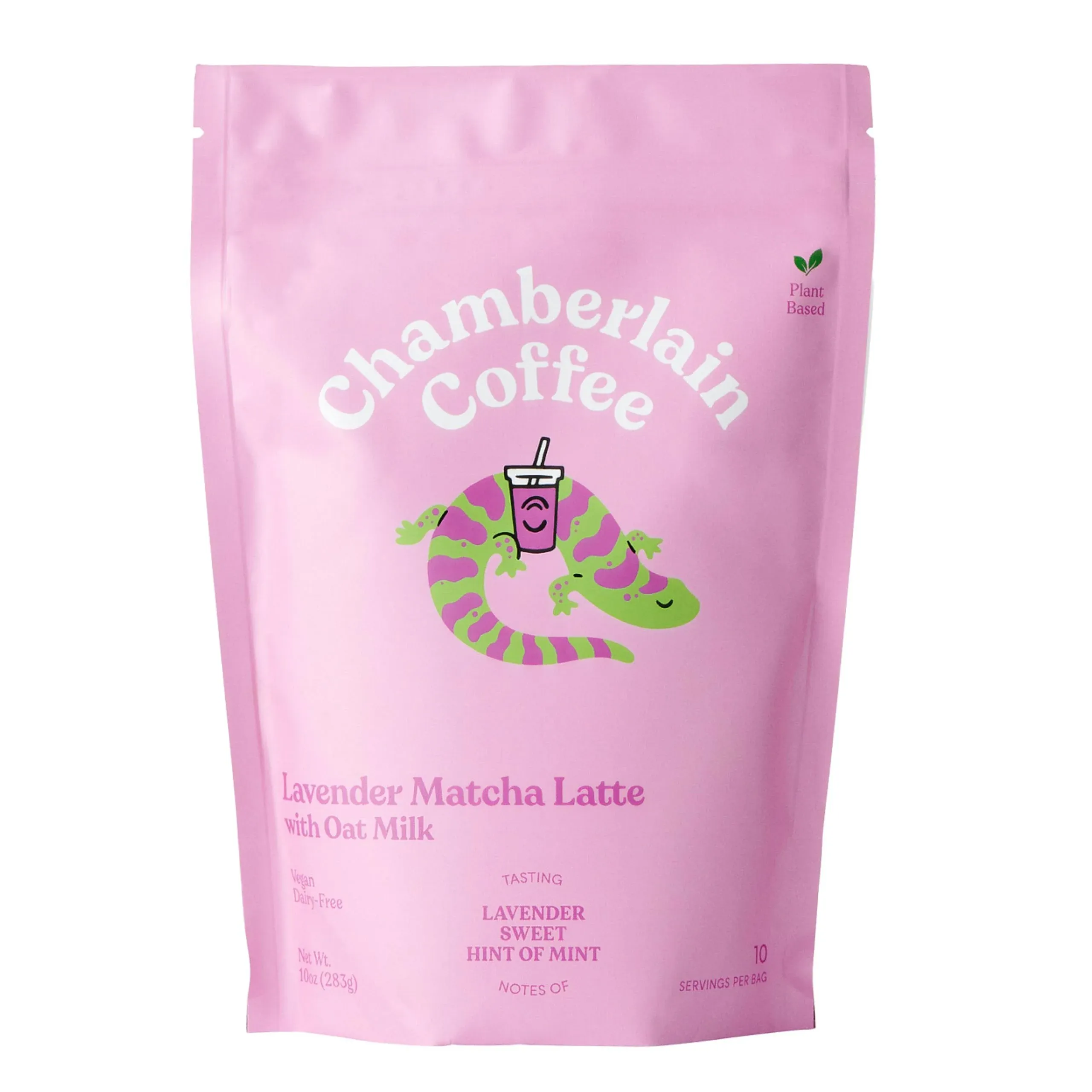 Chamberlain Coffee Latte With Oat Milk, Lavender Matcha (10 oz)