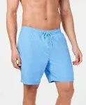 Club Room Men's Quick-Dry Performance Solid Swim Trunks