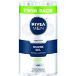 Nivea Men Sensitive Shaving Gel - 2 pack, 7 oz each