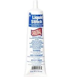 Dritz 653111 Original Liquid Stitchless Sewing Permanant Adhesive 4 Oz