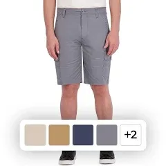 Iron Clothing Men's Iron Co. Comfort Waistband Regular Fit Stretch Cargo Short