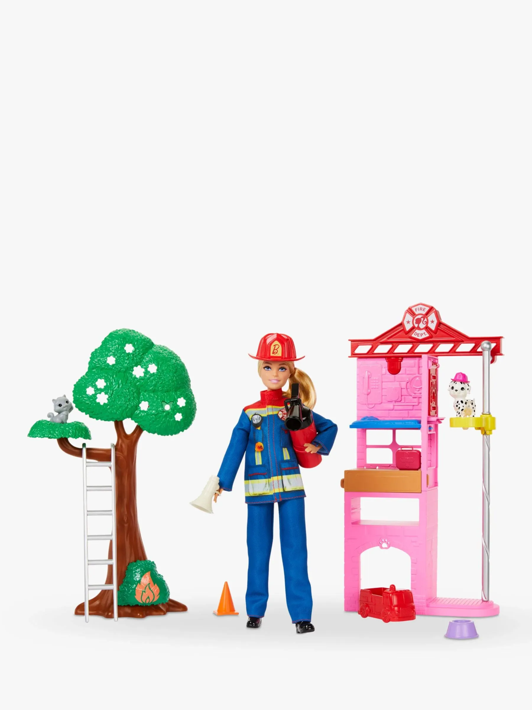 Barbie Firefighter Playset