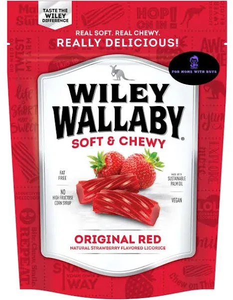 Wiley Wallaby Australian Gourmet Watermelon Licorice